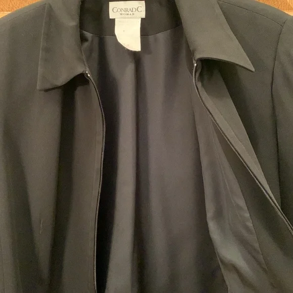 Modest ConradC Woman dressy long sleeve black jacket - Picture 5 of 10